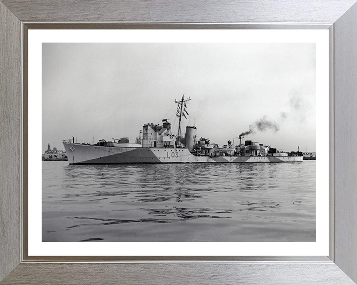 HMS Badsworth L03 | Photo Print | Framed Print | Hunt Class | Destroyer | Royal Navy Hampshire Prints