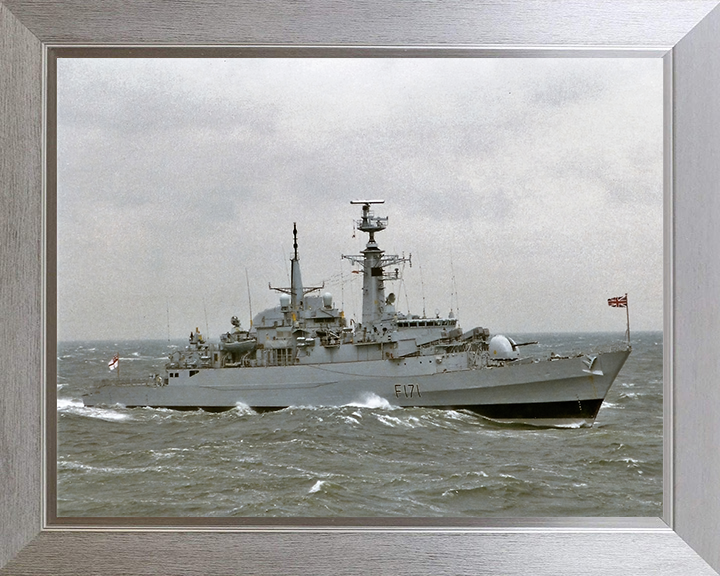 HMS Active F171 Royal Navy Type 21 frigate Photo Print or Framed Print - Hampshire Prints