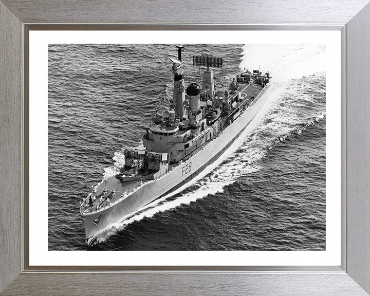 HMS Cleopatra F28 Royal Navy Leander class frigate Photo Print or Framed Print - Hampshire Prints