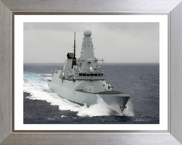 HMS Daring D32 Royal Navy type 45 Destroyer Photo Print or Framed Print - Hampshire Prints