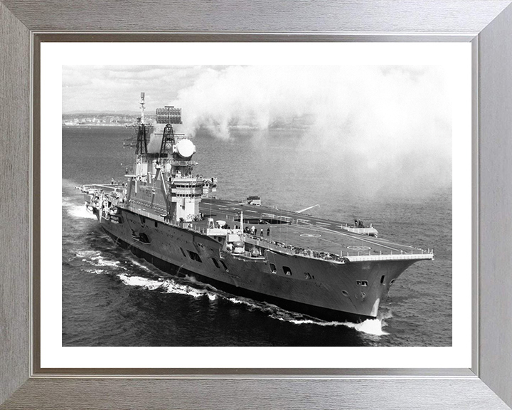 HMS Eagle R05 Royal Navy Audacious class aircraft carrier Photo Print or Framed Print - Hampshire Prints