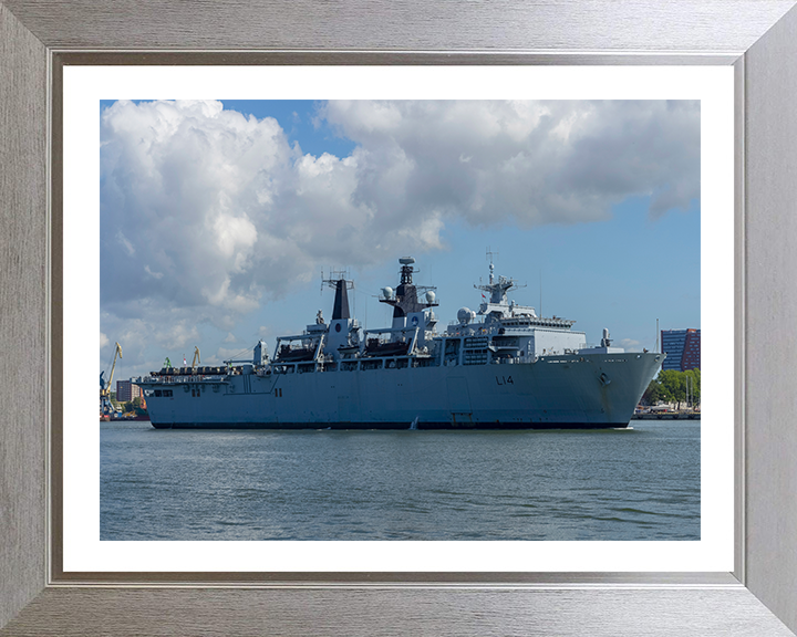 HMS Albion L14 Royal Navy Albion Class amphibious ship Photo Print or Framed Print - Hampshire Prints