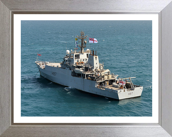 HMS Echo H87 | Photo Print | Framed Print | Echo Class | Survey Vessel | Royal Navy Hampshire Prints