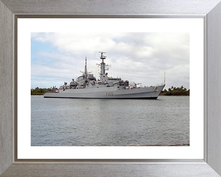 HMS Amazon F169 Royal Navy type 21 Frigate Photo Print or Framed Print - Hampshire Prints