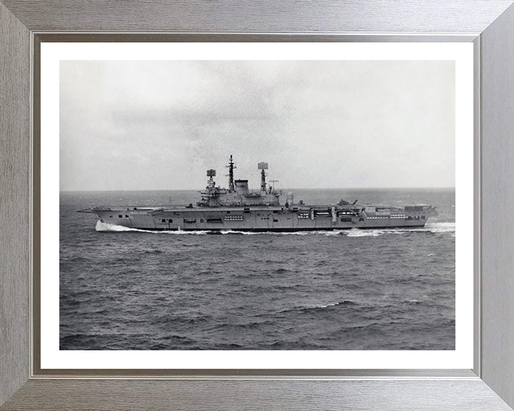 HMS Ark Royal R09 Royal Navy Audacious class aircraft carrier Photo Print or Framed Print - Hampshire Prints