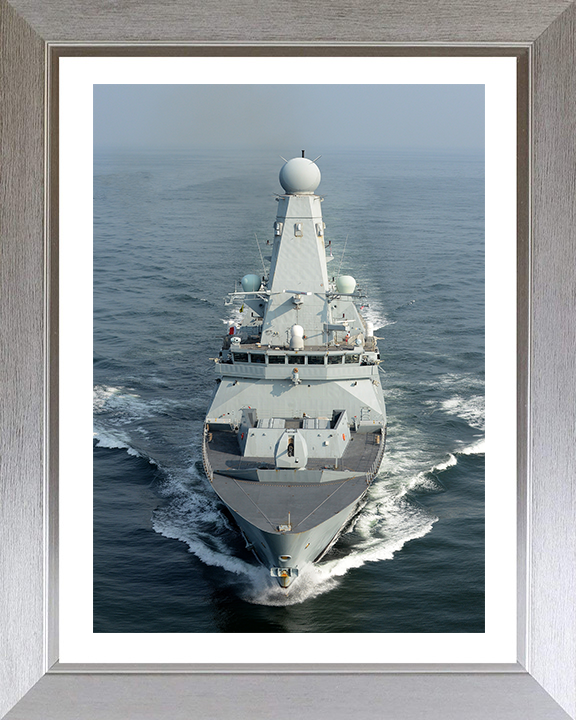 HMS Daring D32 Royal Navy type 45 Destroyer Photo Print or Framed Print - Hampshire Prints