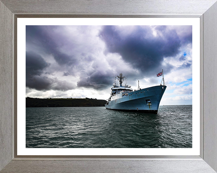 HMS Echo H87 Royal Navy Echo class survey vessel Photo Print or Framed Print - Hampshire Prints