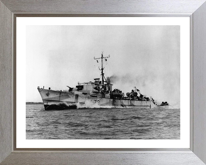 HMS Brissenden L79 | Photo Print | Framed Print | Hunt Class | Destroyer | Royal Navy Hampshire Prints