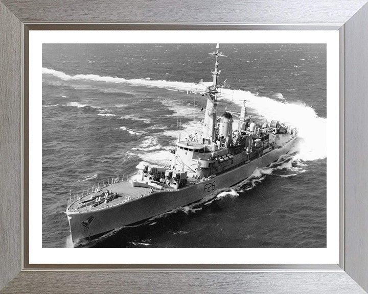 HMS Cleopatra F28 Royal Navy Leander class frigate Photo Print or Framed Print - Hampshire Prints