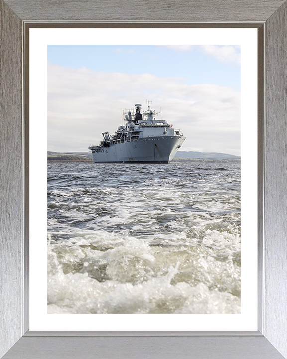 HMS Albion L14 Royal Navy Albion Class amphibious ship Photo Print or Framed Print - Hampshire Prints