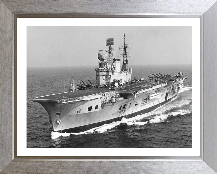 HMS Eagle R05 Royal Navy Audacious class aircraft carrier Photo Print or Framed Print - Hampshire Prints