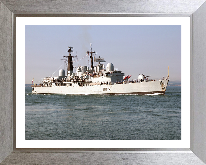 HMS Cardiff D108 | Photo Print | Framed Print | Poster | Type 42 | Destroyer | Royal Navy Hampshire Prints