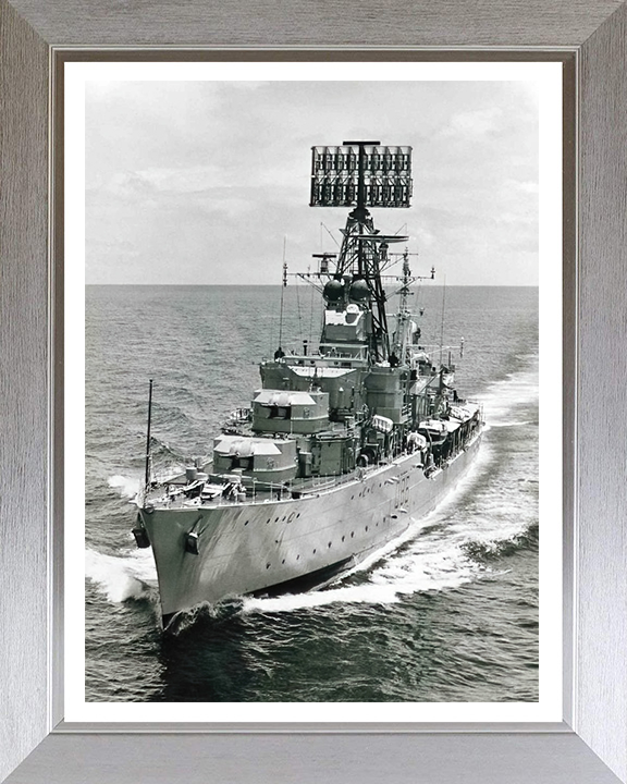 HMS Agincourt D86 Royal Navy Battle class destroyer Photo Print or Framed Print - Hampshire Prints