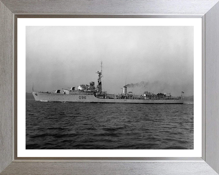 HMS Crossbow G96 (D96) Royal Navy Daring class destroyer Photo Print or Framed Print - Hampshire Prints
