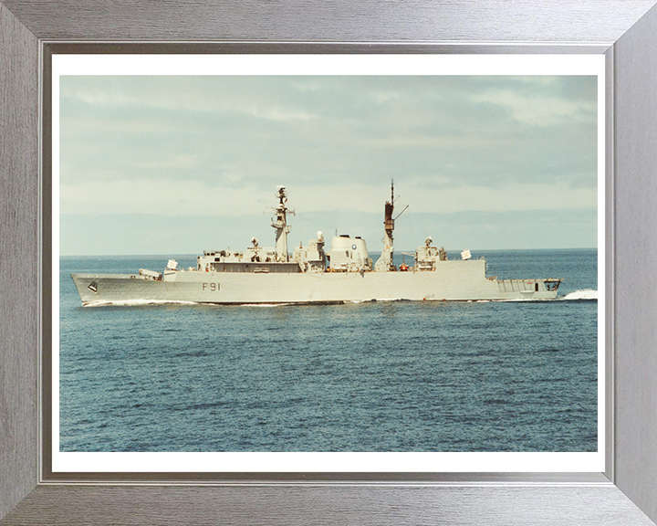 HMS Brazen F91 Royal Navy Type 22 frigate Photo Print or Framed Print - Hampshire Prints