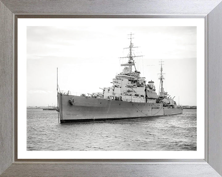 HMS Bermuda (52) Royal Navy Fiji class light cruiser Photo Print or Framed Photo Print - Hampshire Prints