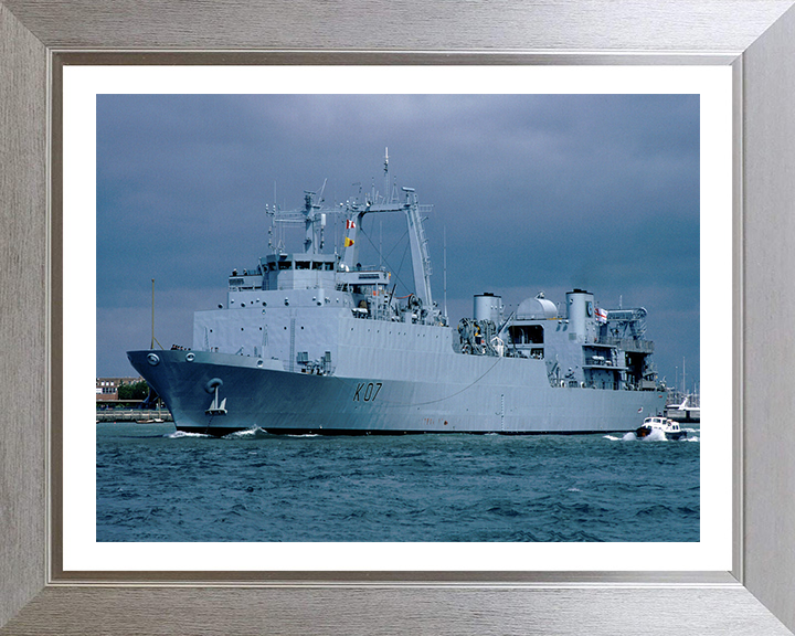 HMS Challenger K07 | Photo Print | Framed Print | Diving Support Vessel | Royal Navy Hampshire Prints