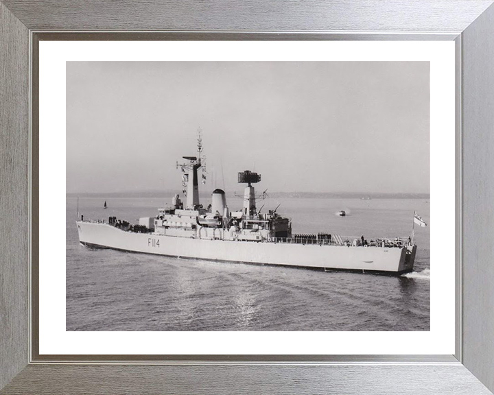 HMS Ajax F114 | Photo Print | Framed Print | Poster | Leander Class | Frigate | Royal Navy Hampshire Prints