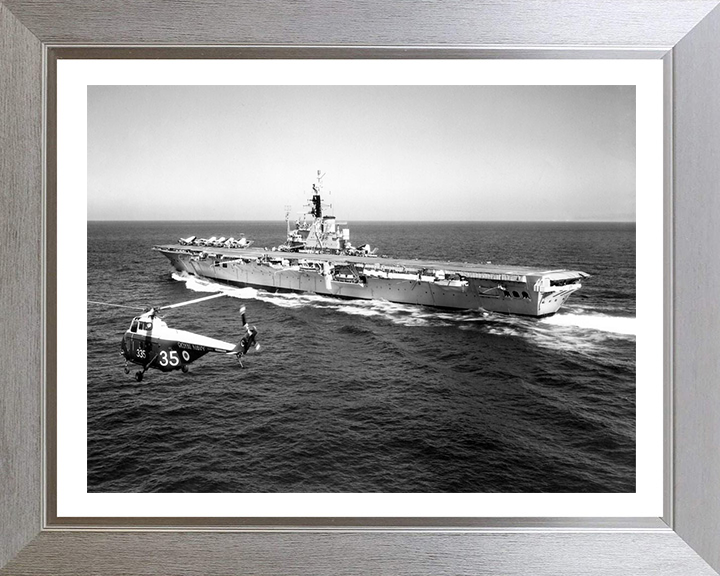 HMS Centaur R06 | Photo Print | Framed Print | Centaur Class | Fleet Carrier | Royal Navy Hampshire Prints