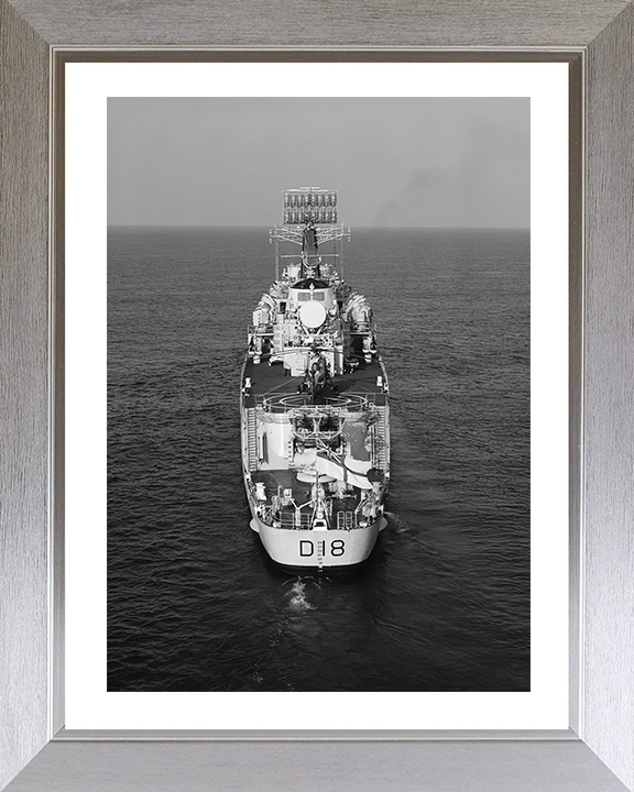 HMS Antrim D18 Royal Navy County class destroyer Photo Print or Framed Print - Hampshire Prints