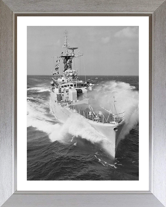 HMS Eastbourne F73 Royal Navy Whitby Class Frigate Photo Print or Framed Print - Hampshire Prints