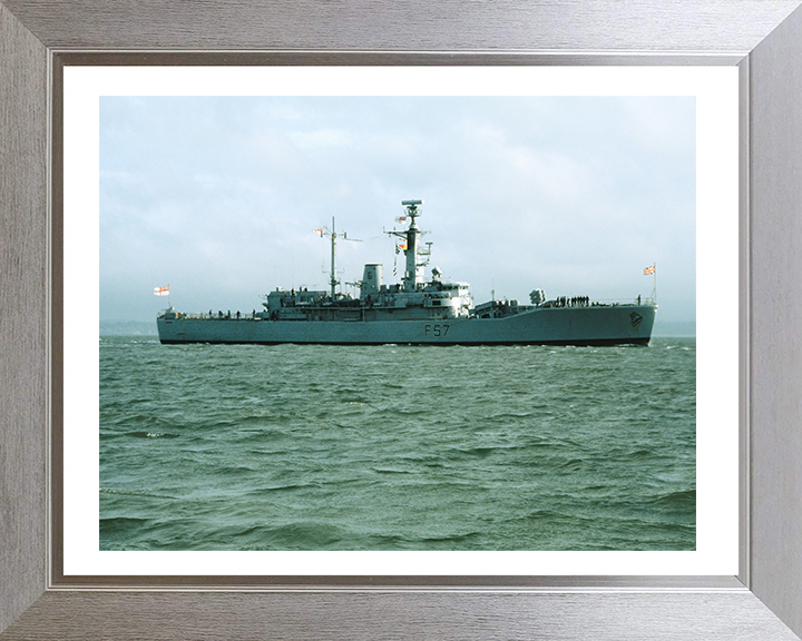 HMS Andromeda F57 Royal Navy Leander class frigate Photo Print or Framed Print - Hampshire Prints