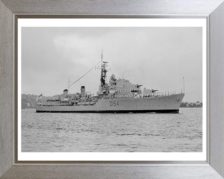 HMS Duchess D154 Royal Navy Daring class destroyer Photo Print or Framed Print - Hampshire Prints