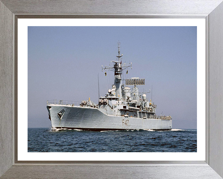 HMS Danae F47 Royal Navy Leander Class Frigate Photo Print or Framed Print - Hampshire Prints