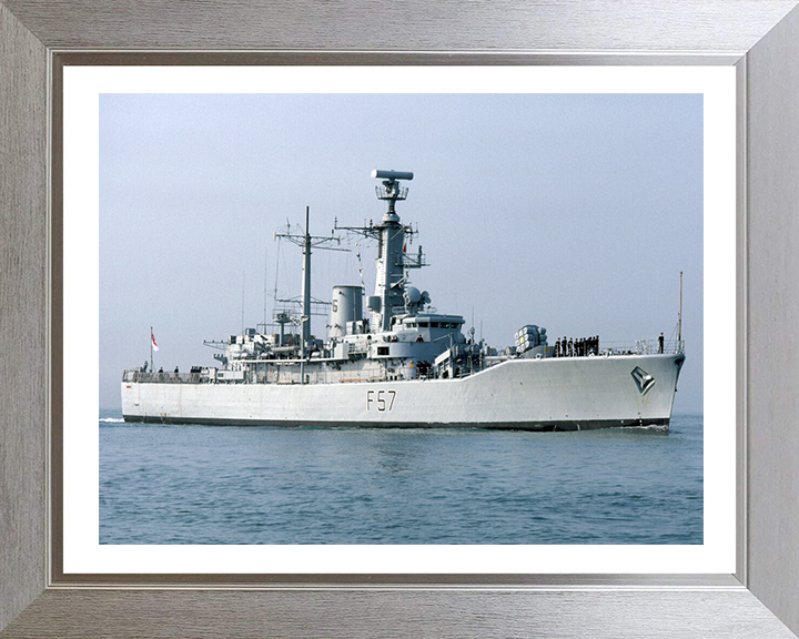 HMS Andromeda F57 Royal Navy Leander class frigate Photo Print or Framed Print - Hampshire Prints