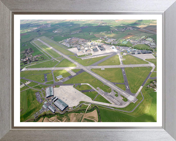 HMS Heron RNAS Yeovilton Aerial Photo Print or Framed Photo Print - Hampshire Prints