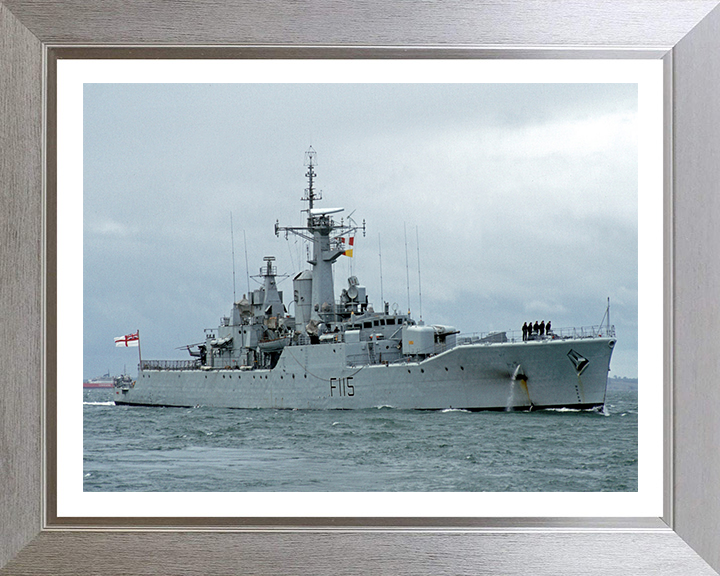 HMS Berwick F115 Royal Navy Rothesay Class frigate Photo Print or Framed Print - Hampshire Prints