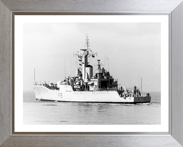 HMS Berwick F115 Royal Navy Rothesay Class frigate Photo Print or Framed Print - Hampshire Prints