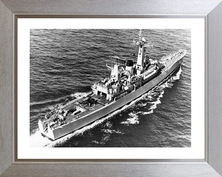 HMS Ajax F114 Royal Navy Leander Class Frigate Photo Print or Framed Print - Hampshire Prints