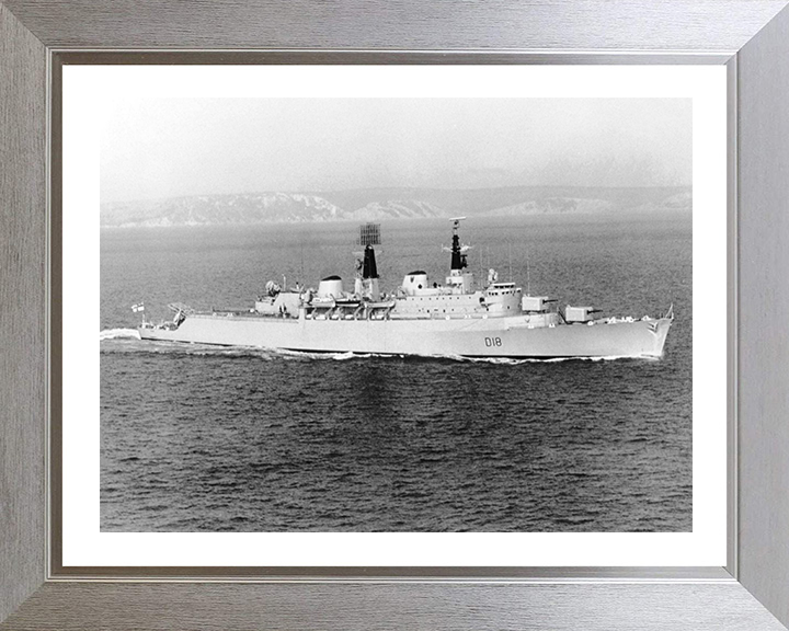 HMS Antrim D18 Royal Navy County class destroyer Photo Print or Framed Print - Hampshire Prints