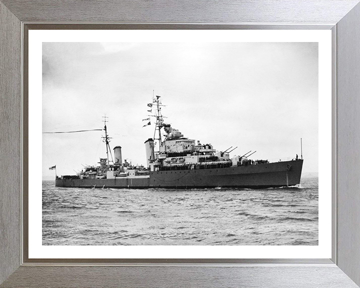 HMS Argonaut (61) | Photo Print | Framed Print | Dido Class | Light Cruiser | Royal Navy Hampshire Prints