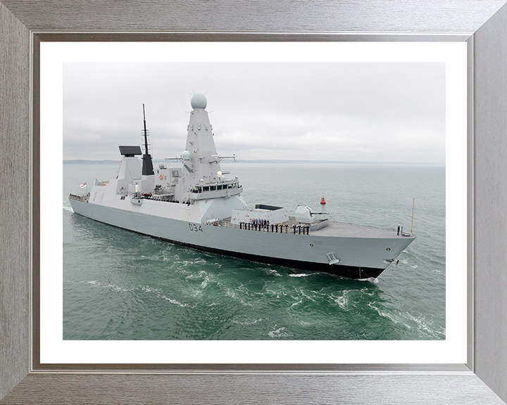 HMS Diamond D34 | Photo Print | Framed Print | Type 45 | Destroyer | Royal Navy Hampshire Prints