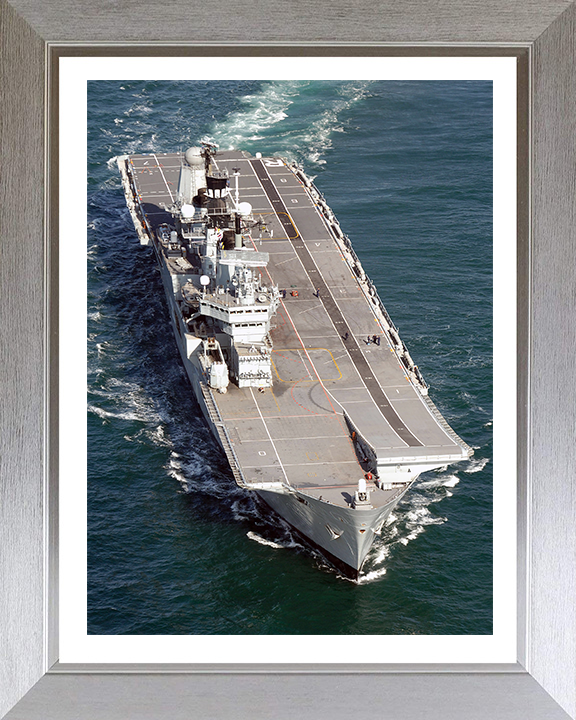 HMS Ark Royal R07 Royal Navy Invincible class aircraft carrier Photo Print or Framed Print - Hampshire Prints