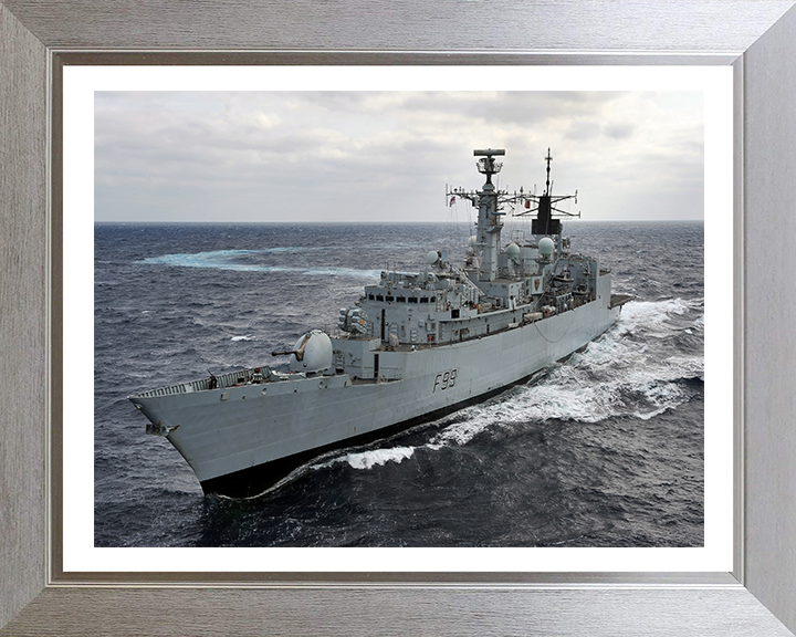 HMS Cornwall F99 Royal Navy Type 22 Frigate Photo Print or Framed Print - Hampshire Prints