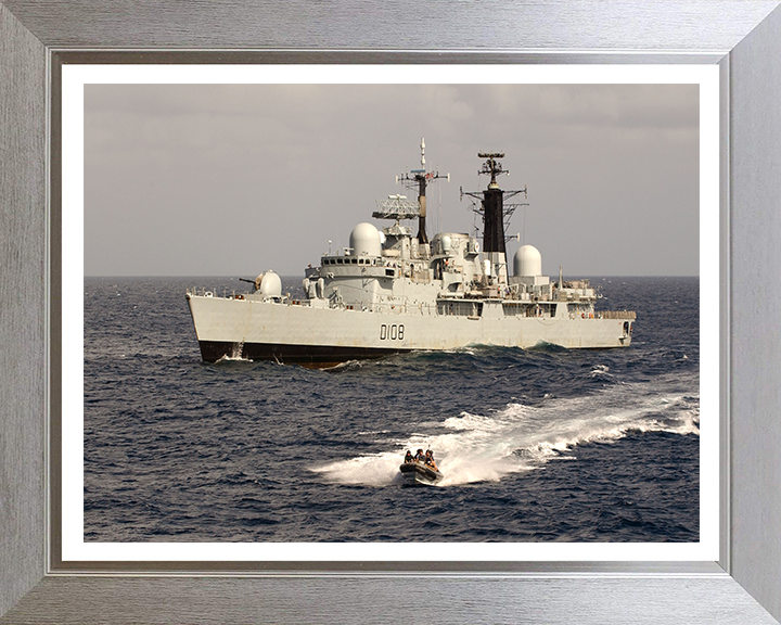 HMS Cardiff D108 Royal Navy Type 42 destroyer Photo Print or Framed Print - Hampshire Prints