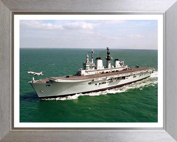 HMS Ark Royal R07 Royal Navy Invincible class aircraft carrier Photo Print or Framed Print - Hampshire Prints