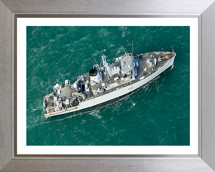 HMS Cattistock M31 Royal Navy Hunt class mine hunter Photo Print or Framed Print - Hampshire Prints