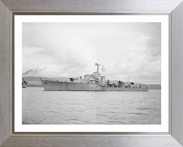 HMS Cambrian R85 Royal Navy C class destroyer Photo Print or Framed Print - Hampshire Prints