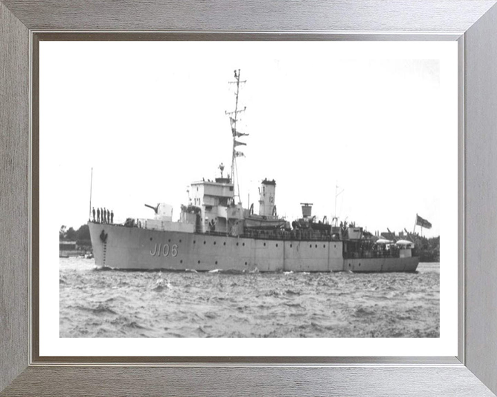 HMS Acute J106 | Photo Print | Framed Print | Algerine Class | Minesweeper | Royal Navy Hampshire Prints