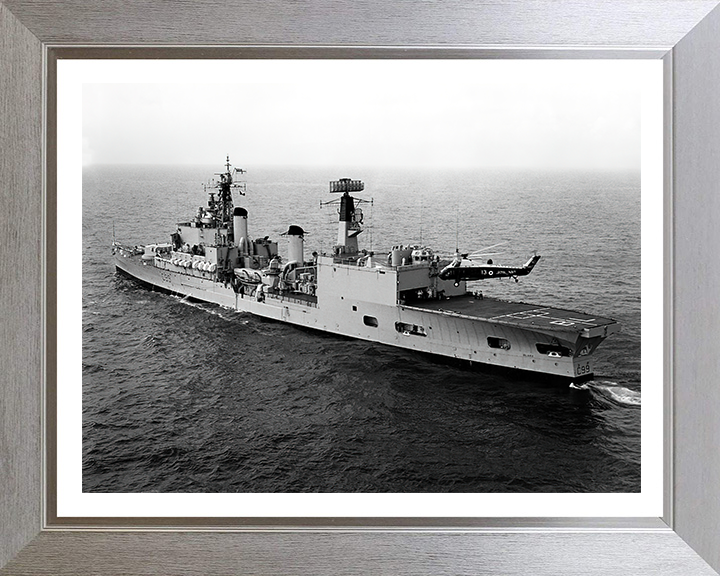 Hms Blake Ras HMS Blake (C99) Royal Navy Tiger Class Light Cruiser Port Quarter View ...