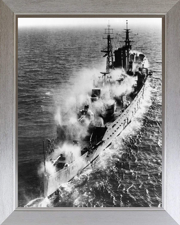 HMS Cumberland (57) | Photo Print | Framed Print | County Class | Cruiser | Royal Navy Hampshire Prints