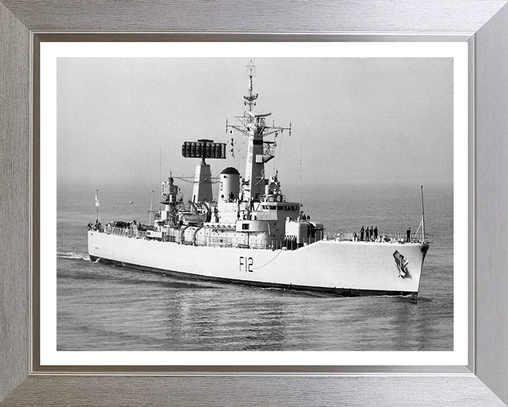 HMS Achilles F12 Royal Navy Leander Class Frigate Photo Print or Framed Print - Hampshire Prints