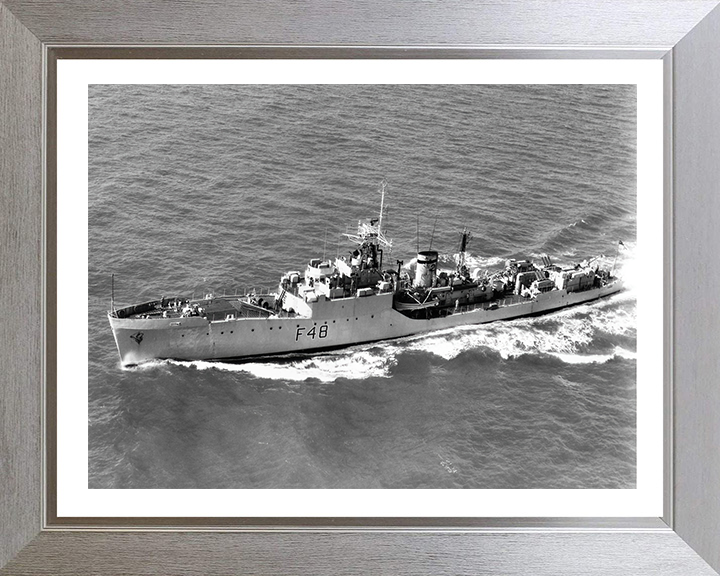 HMS Dundas F48 Royal Navy Blackwood class frigate Photo Print or Framed Print - Hampshire Prints