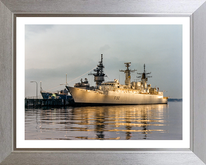 HMS Boxer F92 Royal Navy Type 22 Frigate Photo Print or Framed Print - Hampshire Prints
