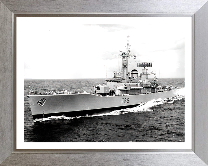 HMS Bacchante F69 | Photo Print | Framed Print | Leander Class | Frigate | Royal Navy Hampshire Prints