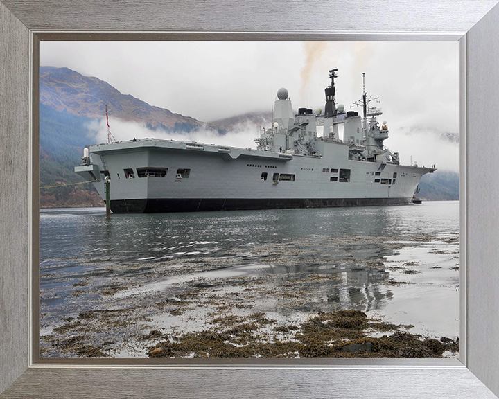 HMS Ark Royal R07 Royal Navy Invincible class aircraft carrier Photo Print or Framed Print - Hampshire Prints